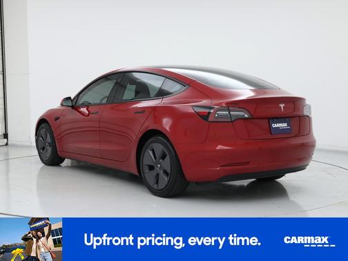 Red 2023 Tesla Model 3