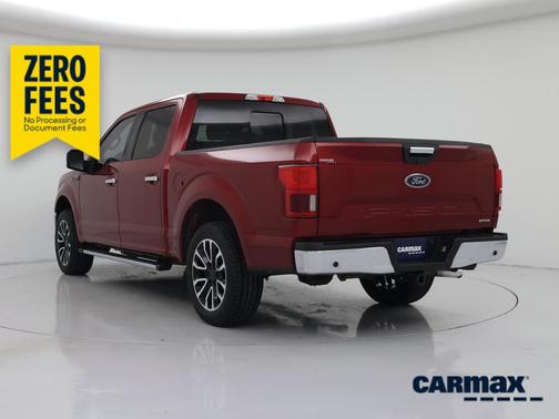 Red 2019 Ford F-150 XLT