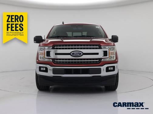 Red 2019 Ford F-150 XLT