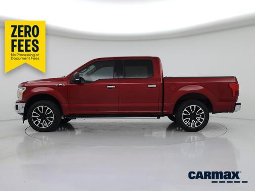 Red 2019 Ford F-150 XLT