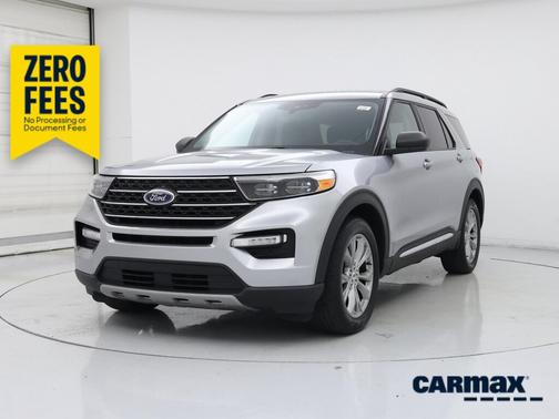 Silver 2023 Ford Explorer XLT