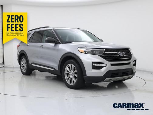Silver 2023 Ford Explorer XLT