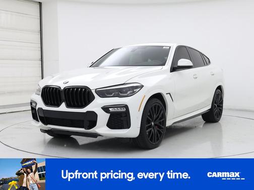 White 2021 BMW X6 M50i