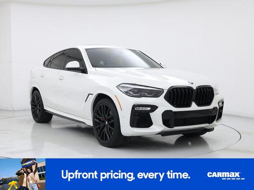 White 2021 BMW X6 M50i