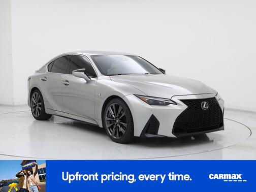Silver 2021 Lexus IS 350 F-Sport