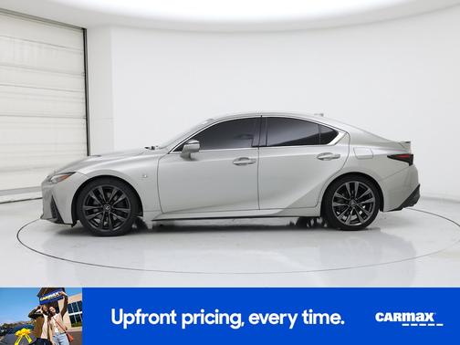 Silver 2021 Lexus IS 350 F-Sport
