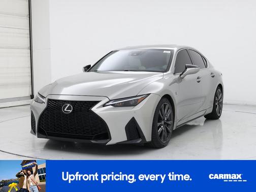 Silver 2021 Lexus IS 350 F-Sport