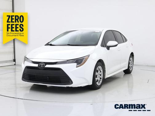 White 2023 Toyota Corolla LE