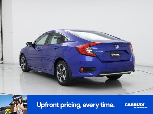 Blue 2020 Honda Civic LX