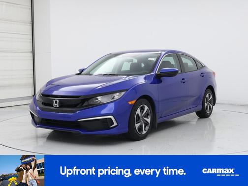 Blue 2020 Honda Civic LX