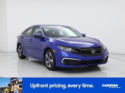 Blue 2020 Honda Civic LX