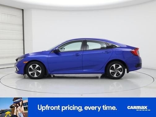 Blue 2020 Honda Civic LX