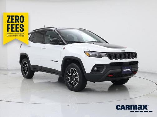 White 2025 Jeep Compass Trailhawk