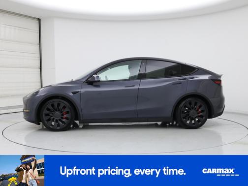 Gray 2023 Tesla Model Y Performance