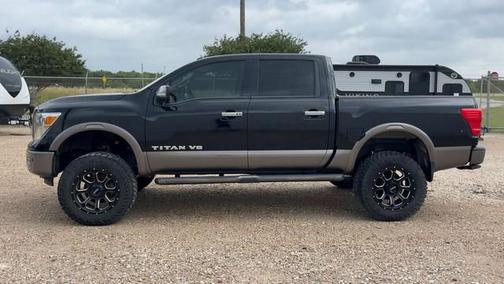 Magnetic Black Metallic 2019 Nissan Titan Platinum Reserve