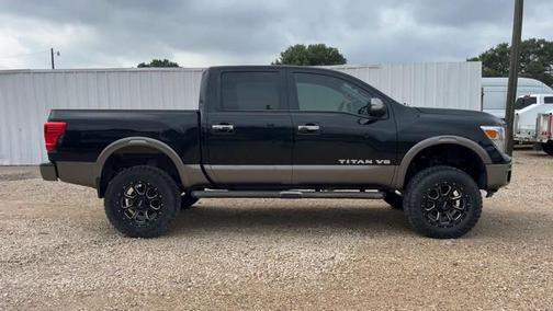 Magnetic Black Metallic 2019 Nissan Titan Platinum Reserve