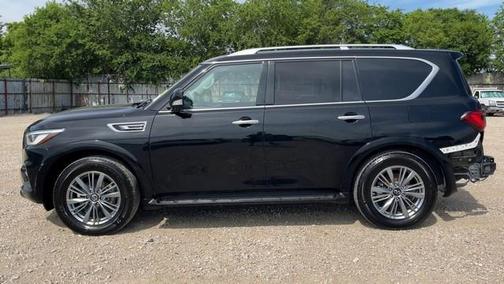 Black Obsidian 2022 INFINITI QX80 Luxe