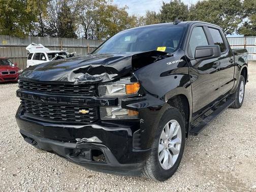 Black 2021 Chevrolet Silverado 1500 Custom