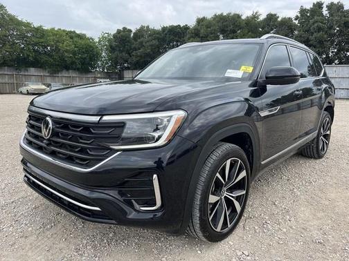 Deep Black Pearl 2025 Volkswagen Atlas 2.0T SEL Premium R-Line 4MOTION