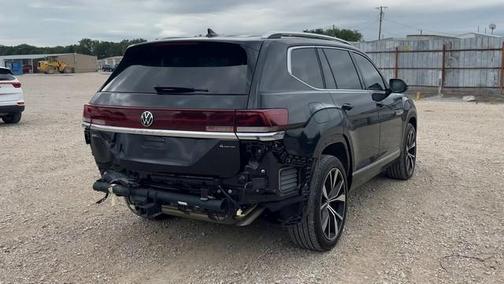Deep Black Pearl 2025 Volkswagen Atlas 2.0T SEL Premium R-Line 4MOTION
