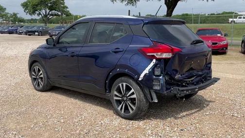 Deep Blue Pearl Metallic 2020 Nissan Kicks SV