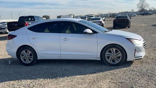 Quartz White Pearl 2019 Hyundai ELANTRA SEL