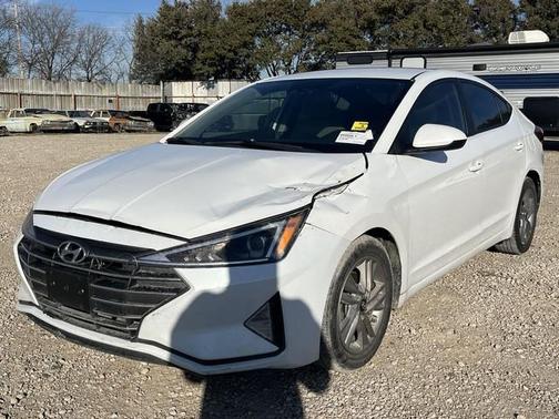 Quartz White Pearl 2019 Hyundai ELANTRA SEL