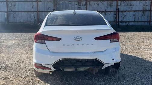 Quartz White Pearl 2019 Hyundai ELANTRA SEL