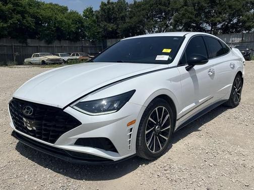 Quartz White 2020 Hyundai SONATA SEL Plus