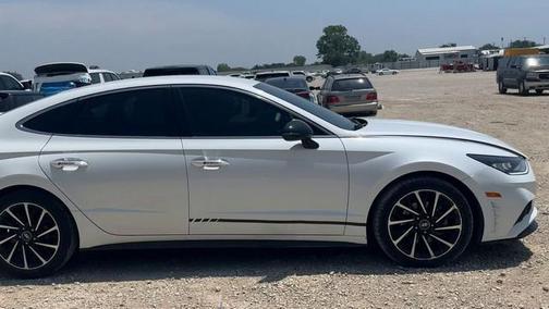 Quartz White 2020 Hyundai SONATA SEL Plus