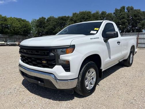 Summit White 2023 Chevrolet Silverado 1500 WT