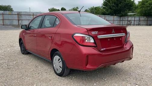 Infrared Metallic 2024 Mitsubishi Mirage G4 ES