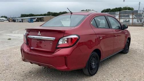 Infrared Metallic 2024 Mitsubishi Mirage G4 ES