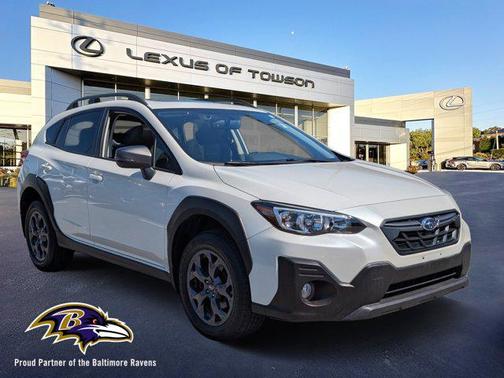Crystal White Pearl 2021 Subaru Crosstrek Sport