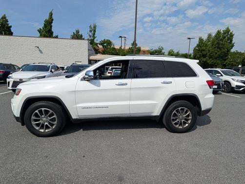 Bright White Clearcoat 2014 Jeep Grand Cherokee Limited