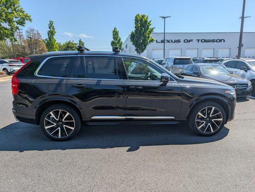 Onyx Black Metallic 2021 Volvo XC90 Recharge Plug-In Hybrid T8 Inscription Expression 7 Passenger