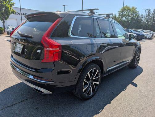 Onyx Black Metallic 2021 Volvo XC90 Recharge Plug-In Hybrid T8 Inscription Expression 7 Passenger