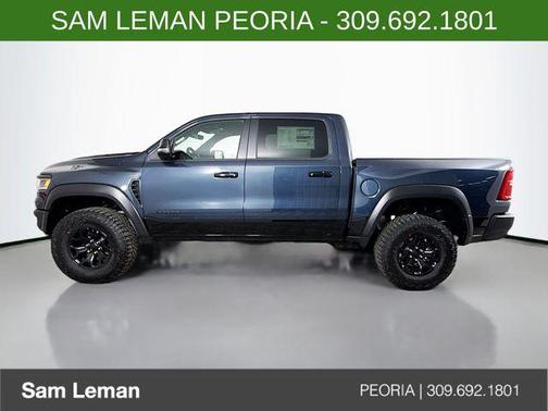 Forged Blue Metallic 2026 RAM 1500 RHO Crew Cab 4x4 5'7' Box