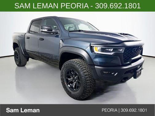 Forged Blue Metallic 2026 RAM 1500 RHO Crew Cab 4x4 5'7' Box