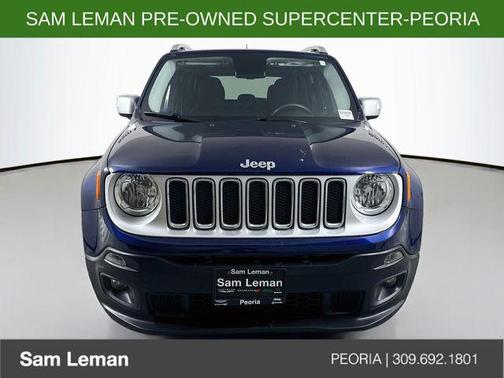 Jetset Blue 2016 Jeep Renegade Limited