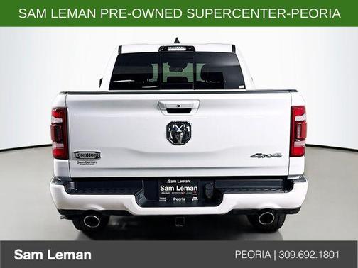 Ivory White Tri-Coat Pearlcoat 2023 RAM 1500 Longhorn