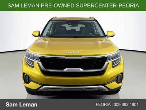 Starbright Yellow 2023 Kia Seltos SX Turbo