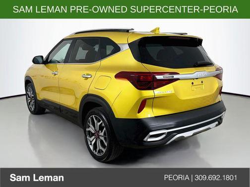 Starbright Yellow 2023 Kia Seltos SX Turbo