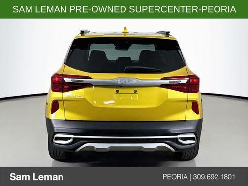 Starbright Yellow 2023 Kia Seltos SX Turbo