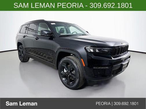 Diamond Black Crystal Pearlcoat 2025 Jeep Grand Cherokee L Limited