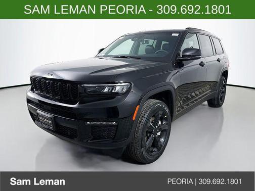Diamond Black Crystal Pearlcoat 2025 Jeep Grand Cherokee L Limited