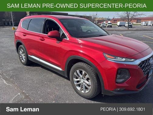 Calypso Red 2020 Hyundai SANTA FE SEL 2.4