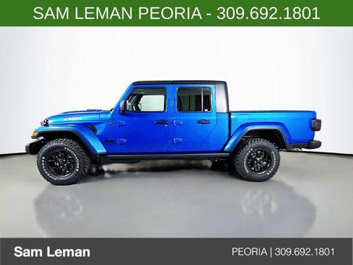 Hydro Blue Pearlcoat 2026 Jeep Gladiator Willys 4x4