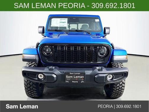Hydro Blue Pearlcoat 2026 Jeep Gladiator Willys 4x4