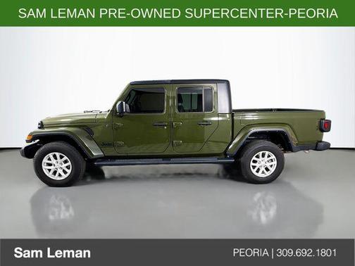 Sarge Green Clearcoat 2023 Jeep Gladiator Sport S